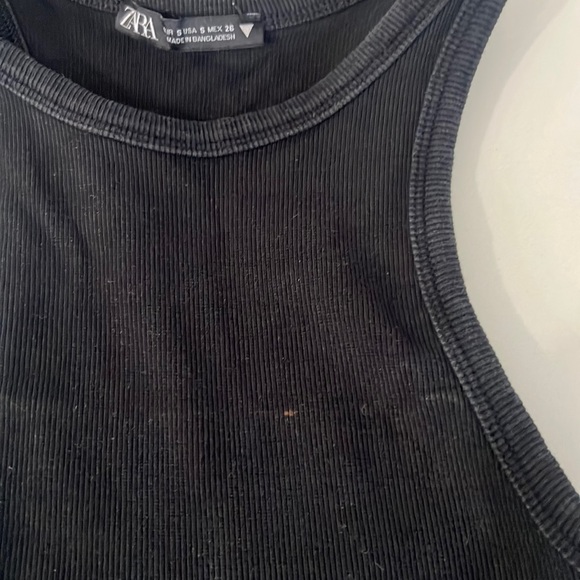 Zara Basic Rib Tank Top - Picture 3 of 4